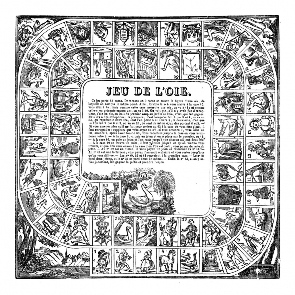 JEU DE L'OIE ( à voix basse, malédictions ) - Image 3