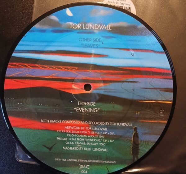 Evening / Leaves - TOR LUNDVALL (vinyl piture disc 7")
