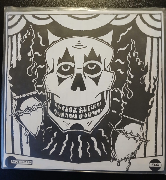 Under The Skin Volume Two - Band of Pain + Cosmonauts hail Satan + Husk + Indianhead (vinyl 7")