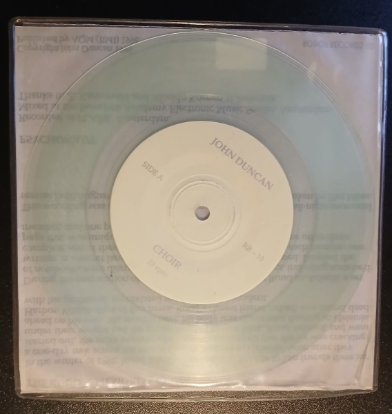 The Ruud E. Memorial Choir / Psychonaut - John Duncan ( viny 7" )