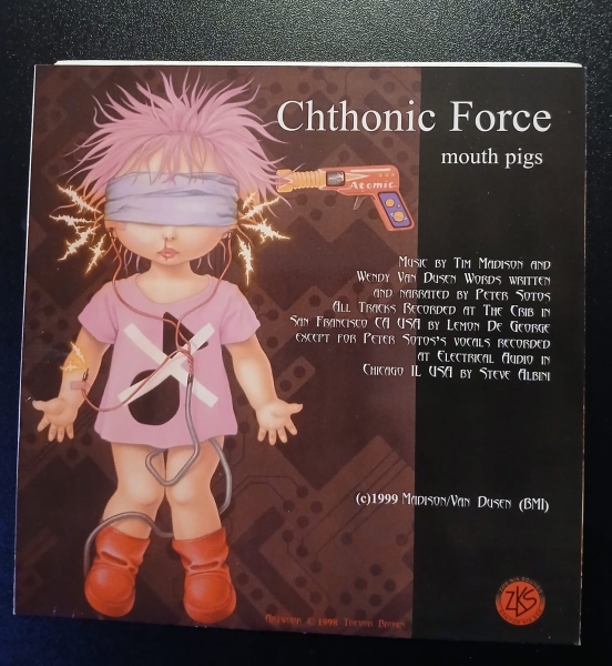 Alchemaic Mixture / Mouth Pigs - Neither/Neither World / Chthonic Force ( with Peter Sotos) vinyl split 7"